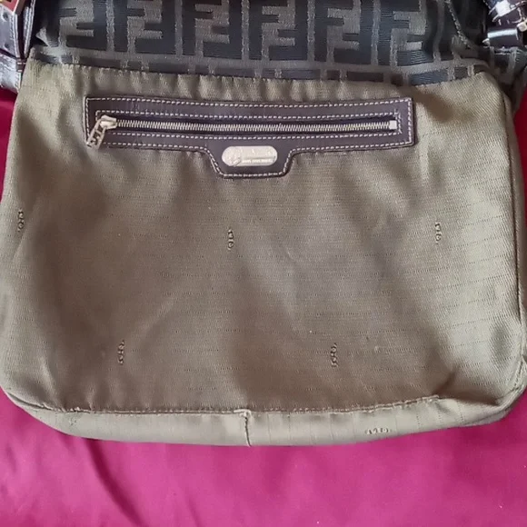 AUTHENTIC Vintage FENDI Zucca Handbag - Picture 10 of 16